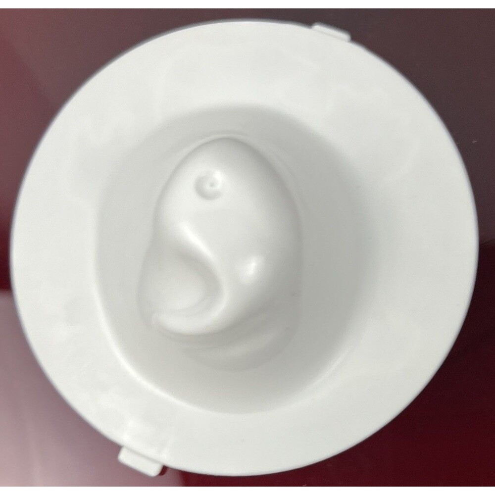 1993 Spooky Ghost McDonald's Halloween White Treat Bucket Cookie Cutter Lid - Picture 7 of 7